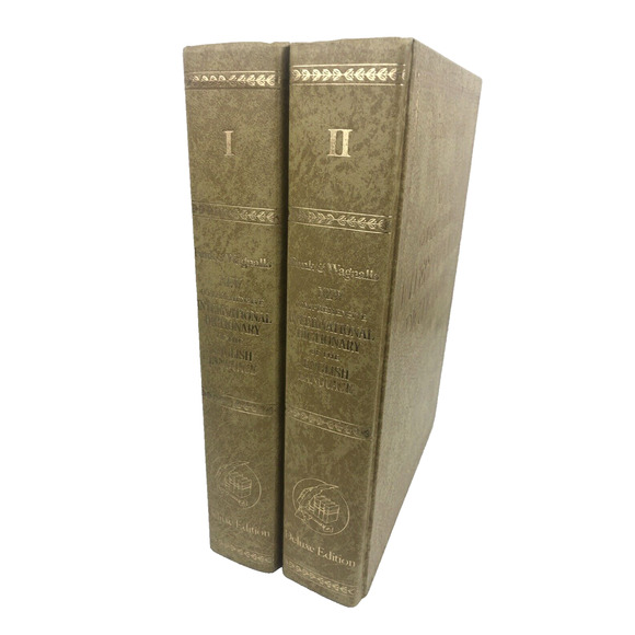 Funk & Wagnalls New Comprehensive International Dictionary Volume 1 & 2 Deluxe - Picture 2 of 16